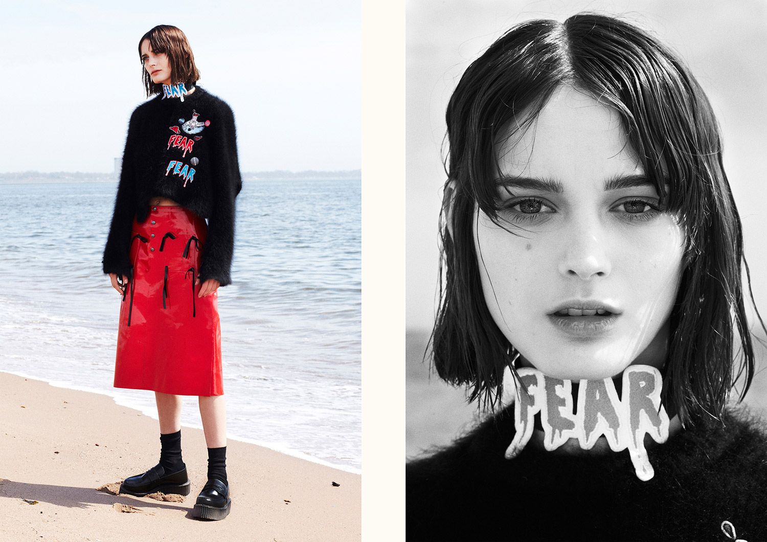 Getting Spooky on the Beach: HYEIN SEO by NICOLE MARIA WINKLER