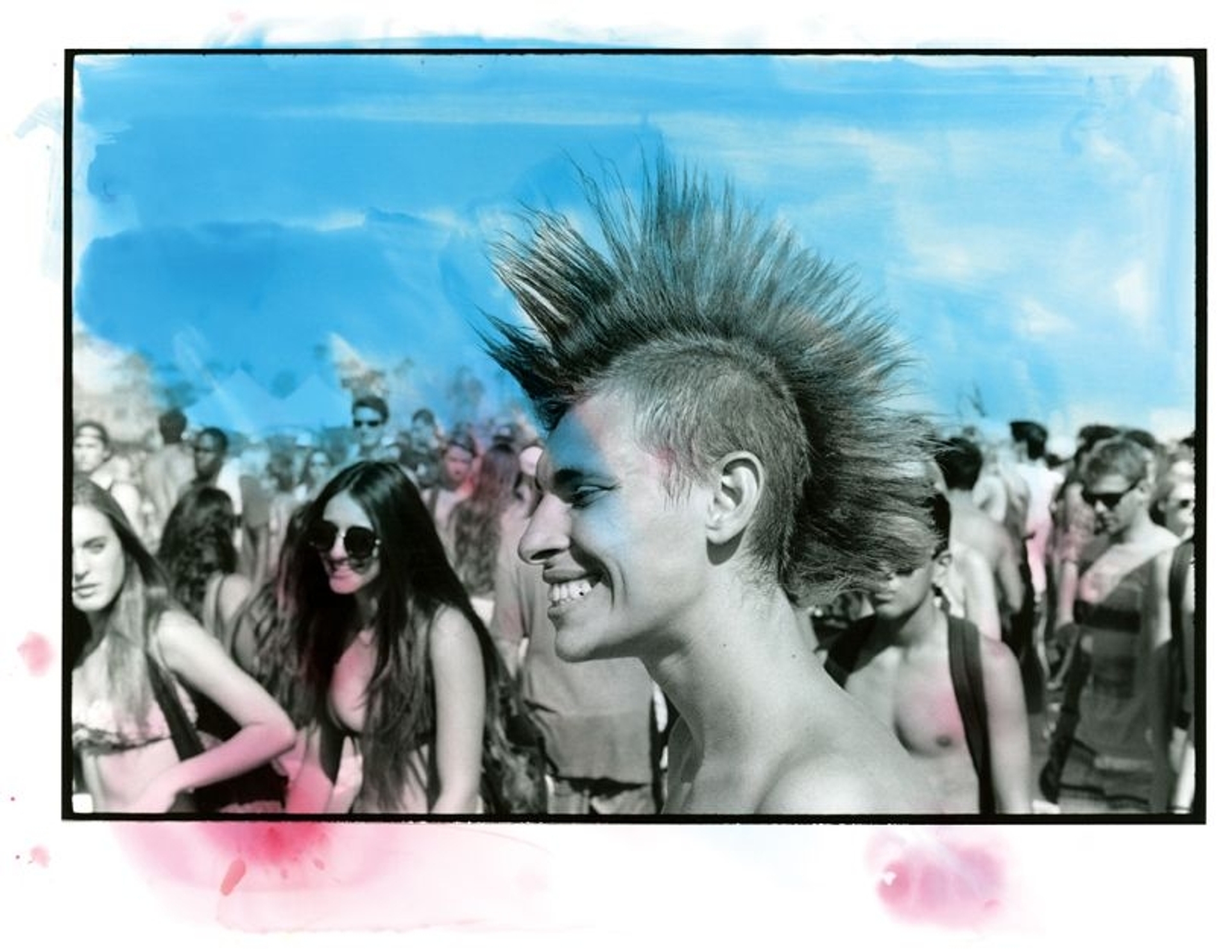 Ed Templeton, Hawk Smile, 2012. Courtesy of the artist and Roberts Projects, Los Angeles.