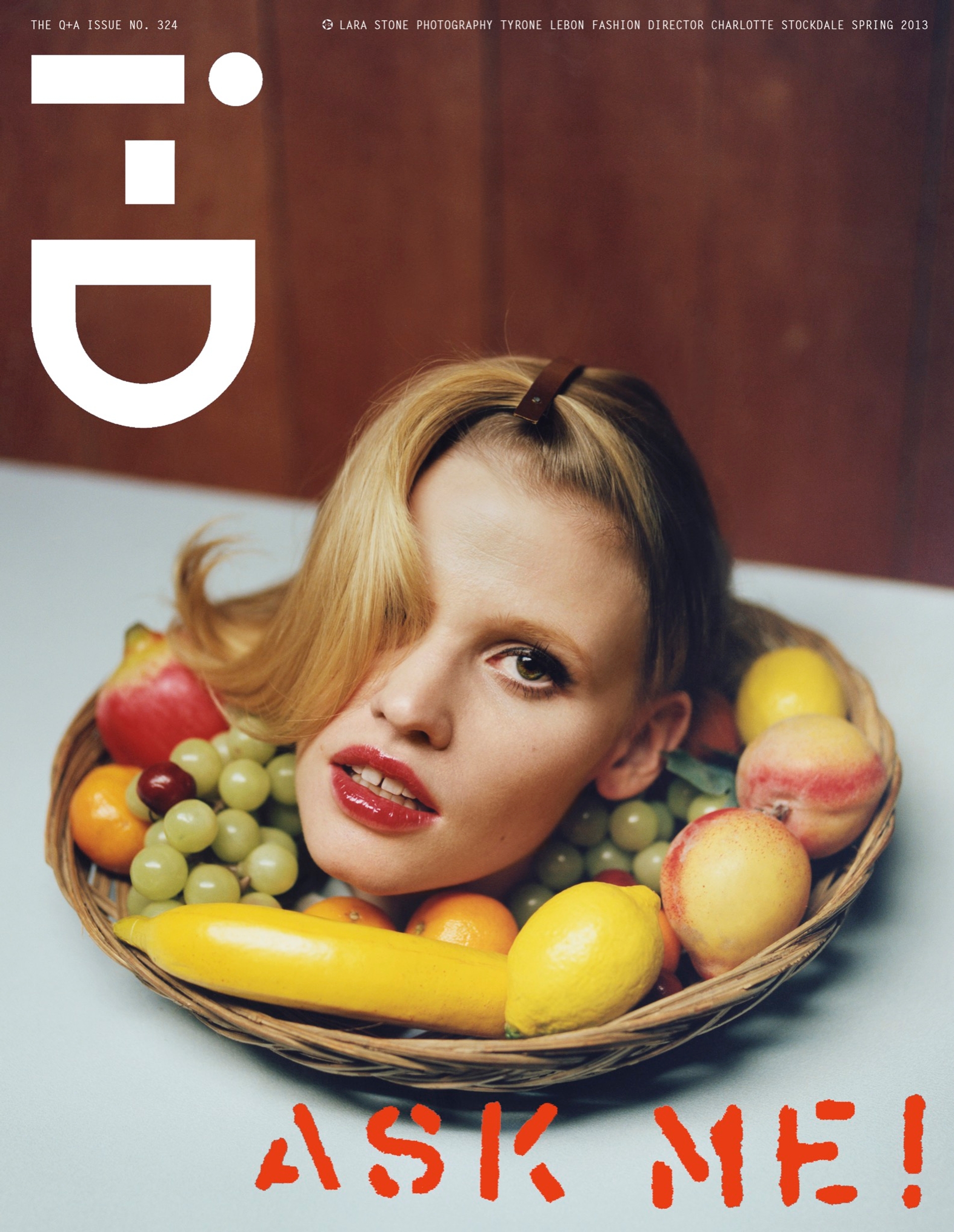 Tyrone Lebon, Lara Stone for i-D magazine, 2013