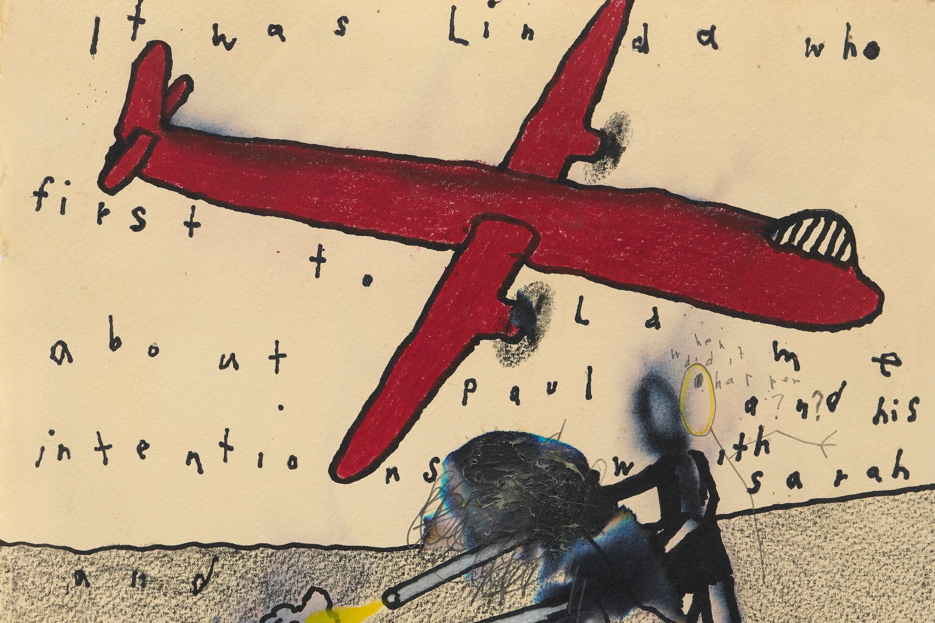 David Lynch, It was Linda who... , 2021, The David Lynch Estate, Courtesy of Pace Gallery