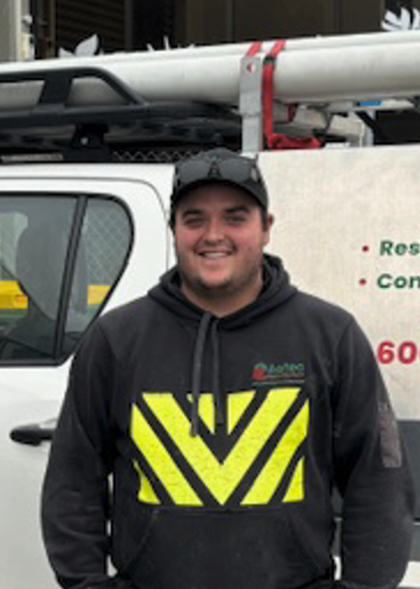George Wedlake, North Canterbury Branch Manager at Aotea Plumbing & Drainage