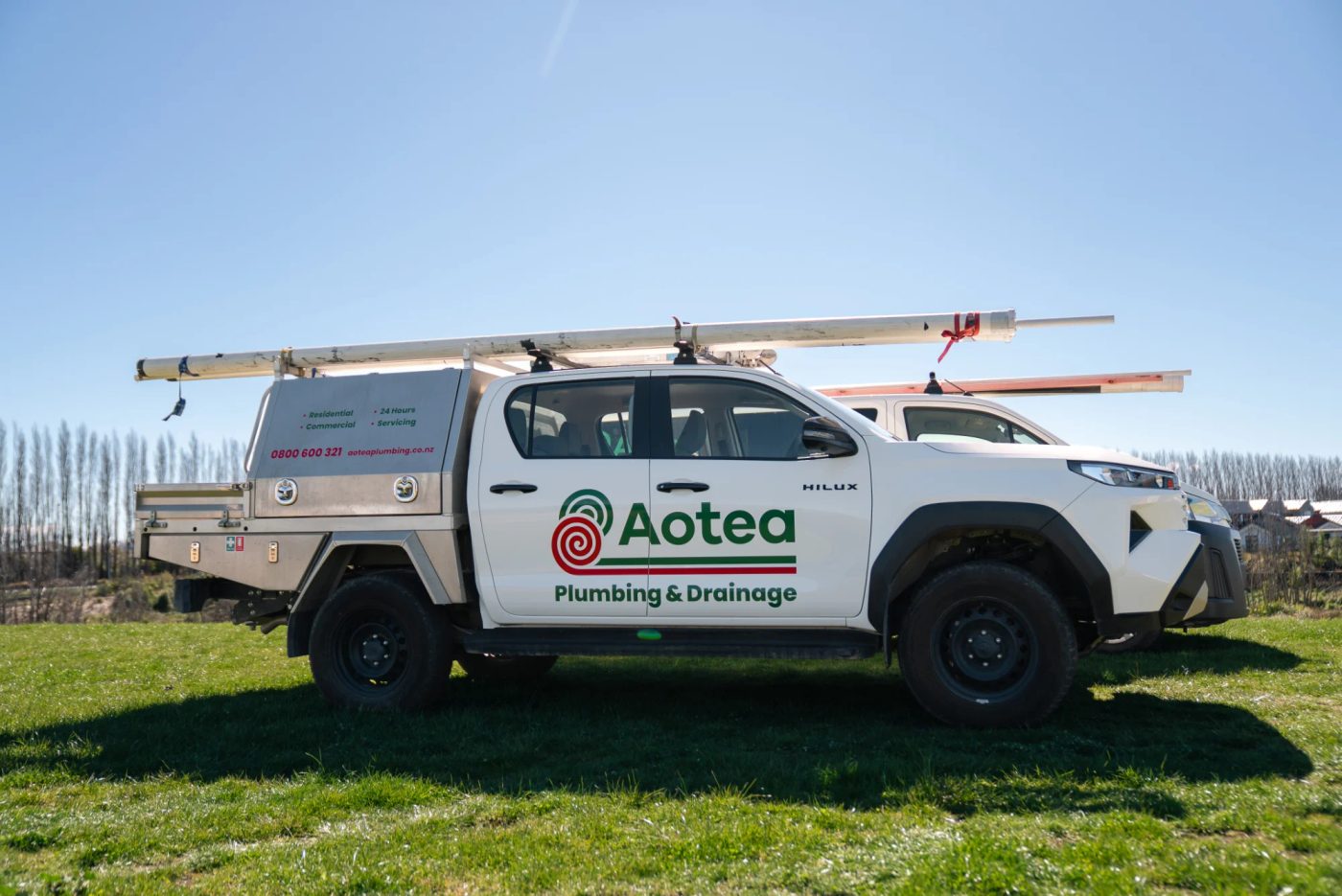 Aotea Plumbing & Drainage vehicle