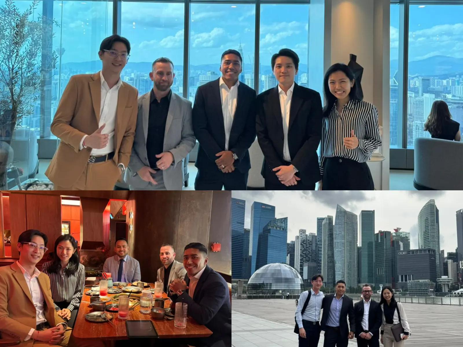 Crewstone representatives during the Blue Peak Opportunity Fund ASEAN capital formation programme