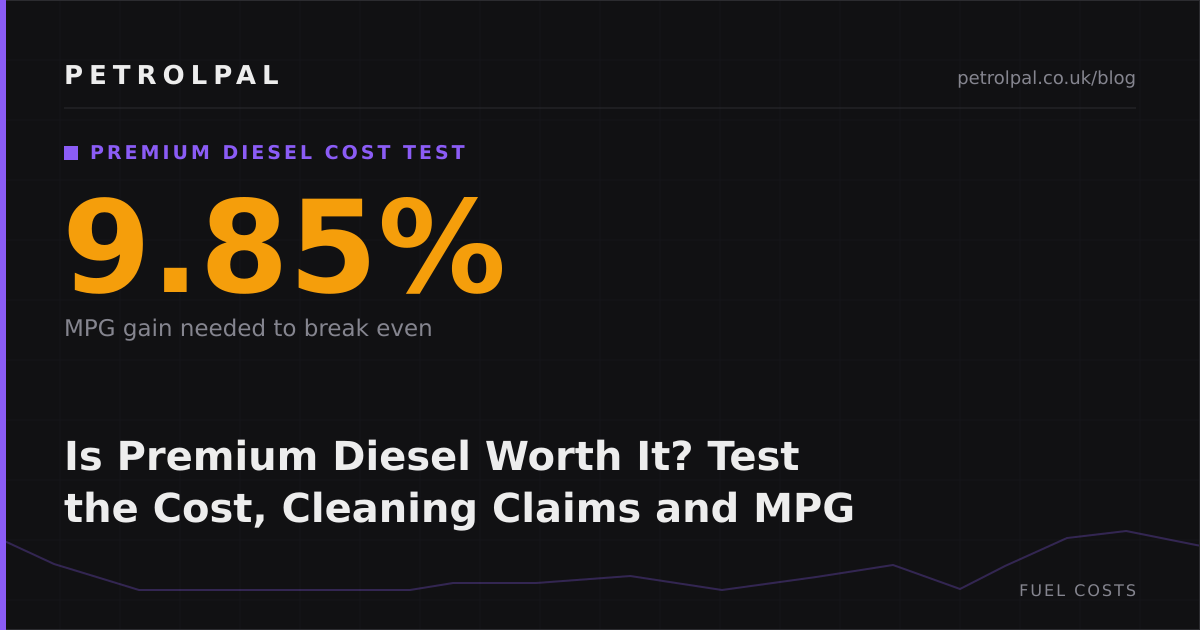 Is Premium Diesel Worth It? Test the Cost, Cleaning Claims and MPG