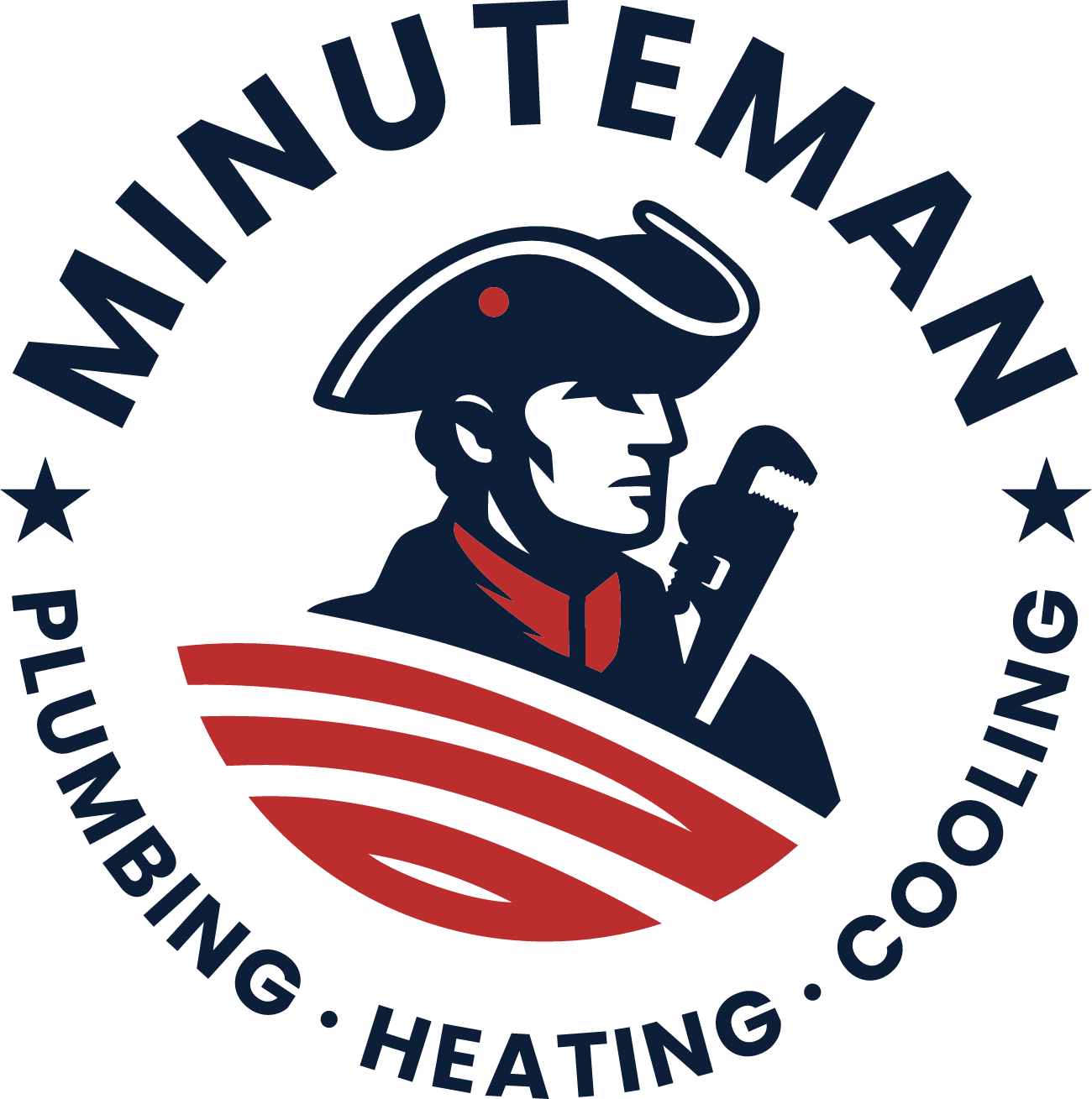Minuteman Plumbing, Heating & Cooling logo
