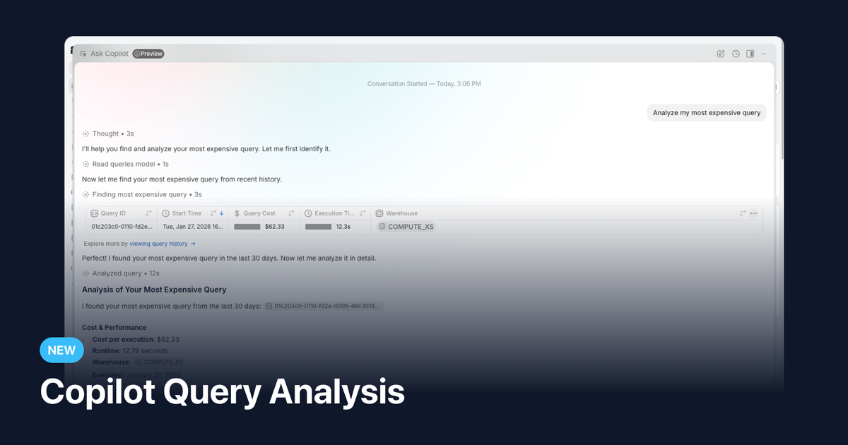Copilot can now analyze individual queries | Changelog
