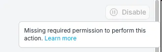 User cannot disable Monitors in SELECT if they are Viewer on a Team