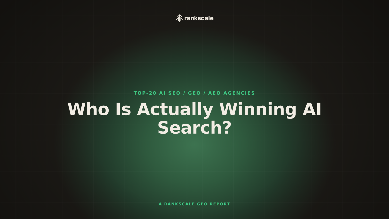 Who Is Actually Winning AI Search? A Data-Grounded Look at the Agencies Leading GEO