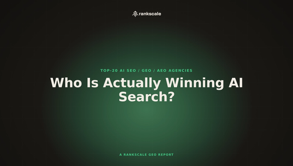 Who Is Actually Winning AI Search? A Data-Grounded Look at the Agencies Leading GEO