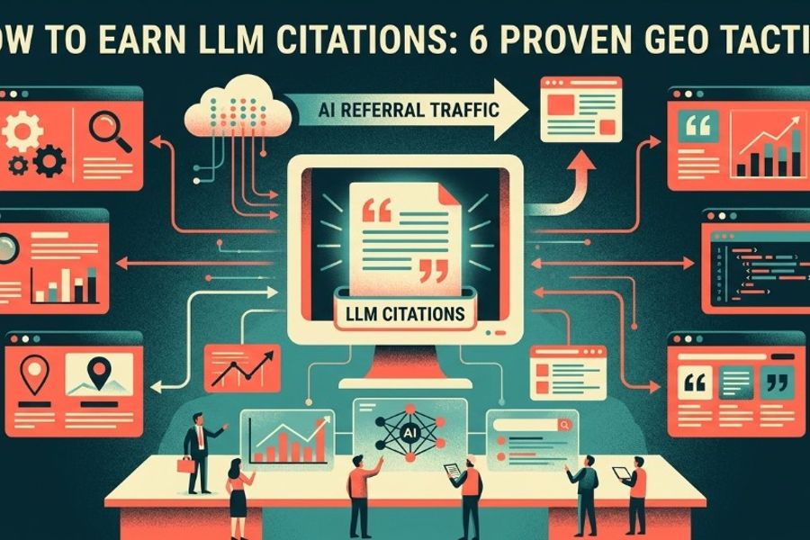 How to Earn LLM Citations: 6 Proven GEO Tactics