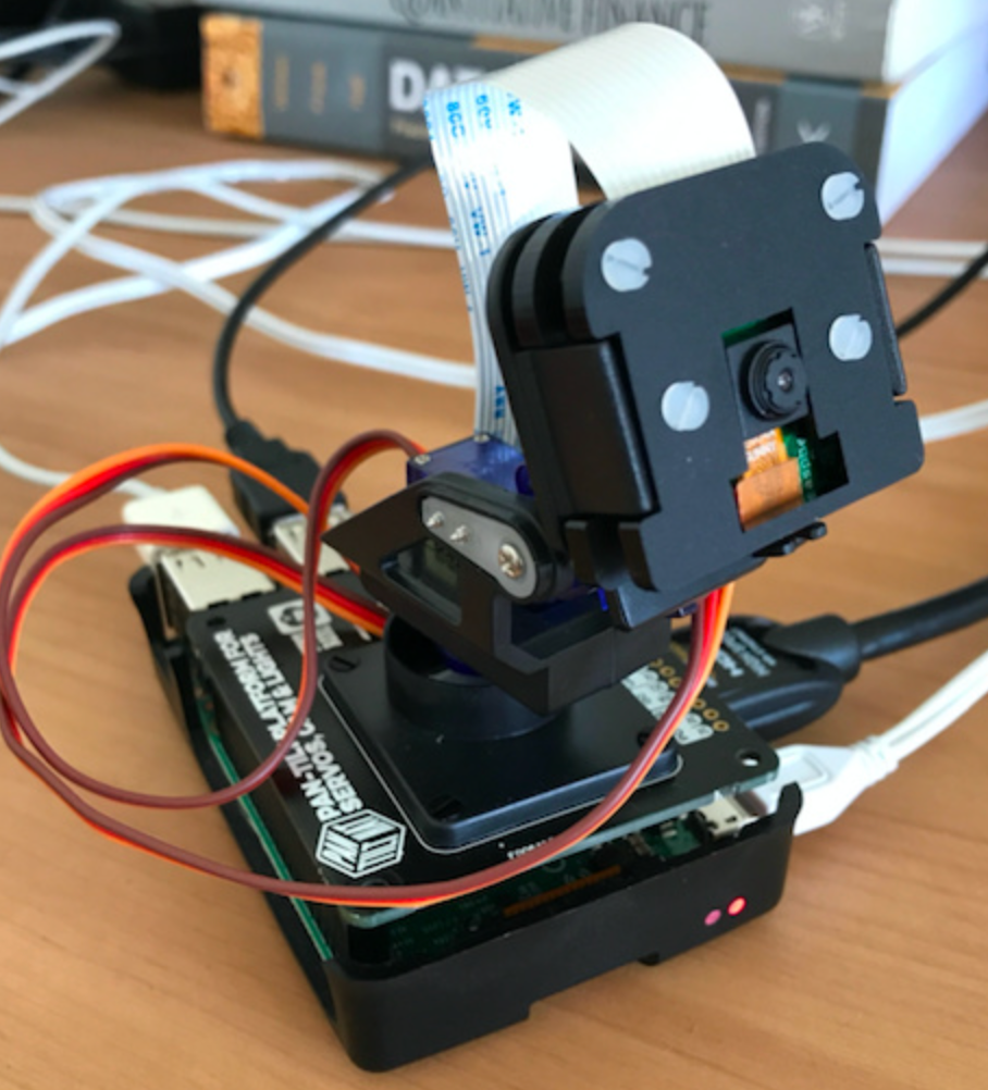 A Pimoroni Pan Tilt Camera