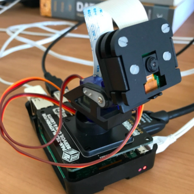A Pimoroni Pan Tilt Camera