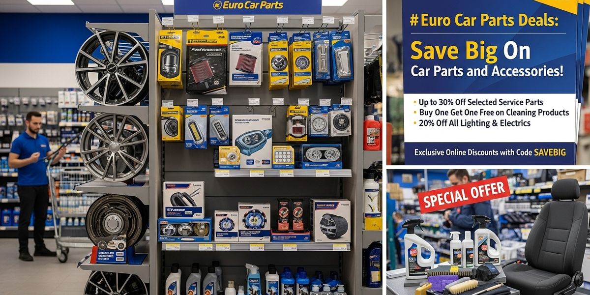 Euro Car Parts Deals: Save Big On Car Parts and Accessories!