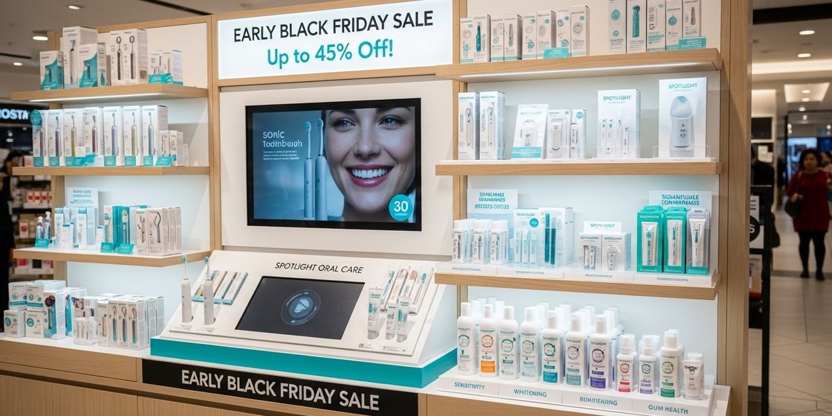 Spotlight Oral Care Early Black Friday Sale: Up to 45% Off!