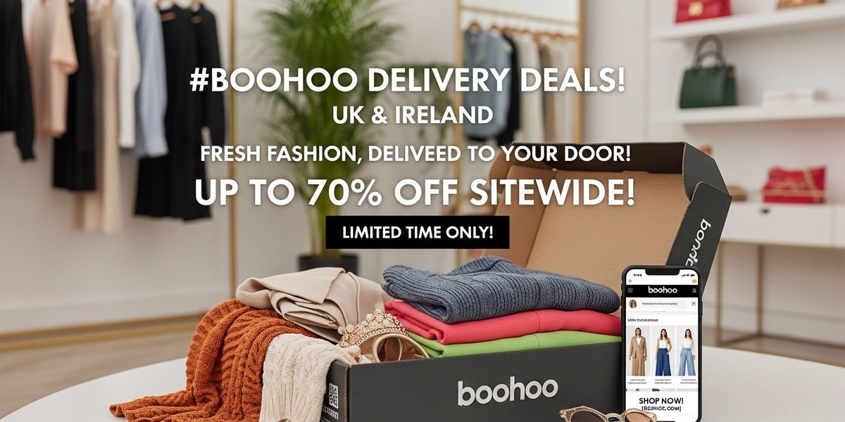 BOOHOO DELIVERY DEALS FOR UK AND IRELAND