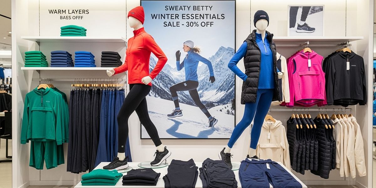 SWEATY BETTY WINTER ESSENTIALS SALE - 30% OFF