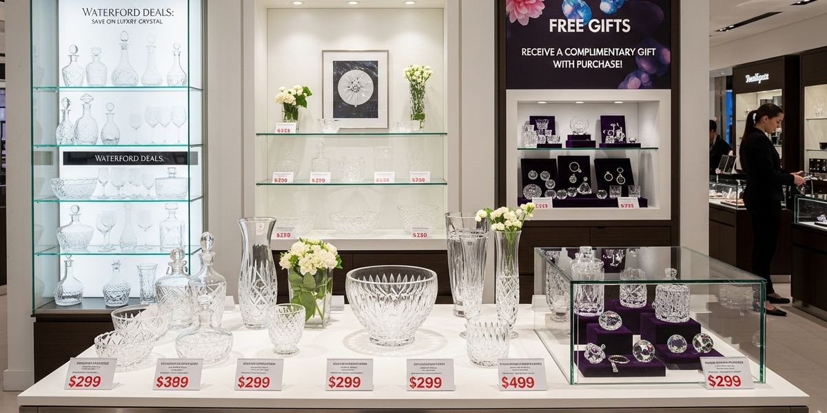 Waterford Deals: Save on Luxury Crystal & Get Free Gifts!