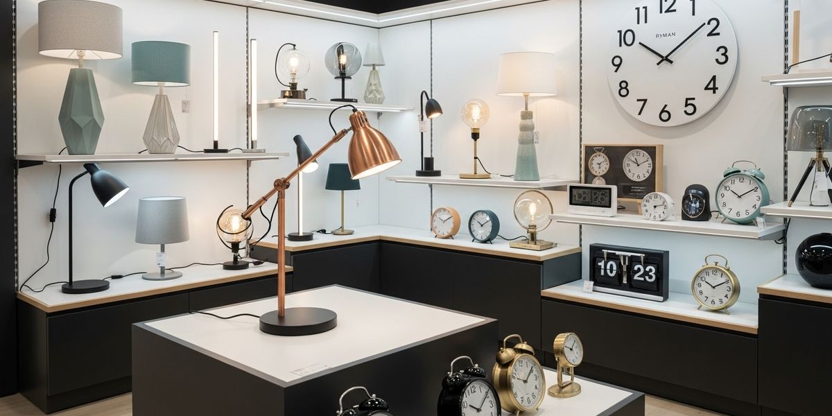 Ryman Deals: Save Big on Lamps and Clocks!