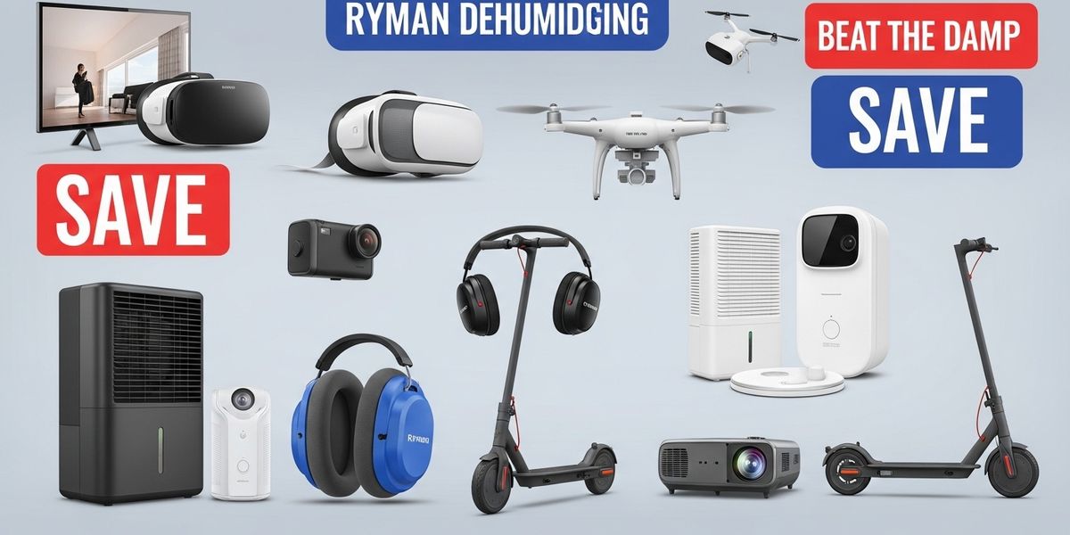 Ryman Dehumidifier Sale: Beat the Damp and Save!
