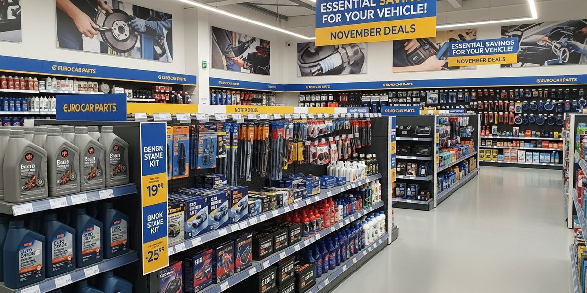 Euro Car Parts November Deals: Essential Savings for Your Vehicle!