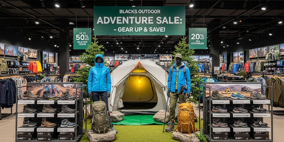 Blacks Outdoor Adventure Sale - Gear Up & Save!
