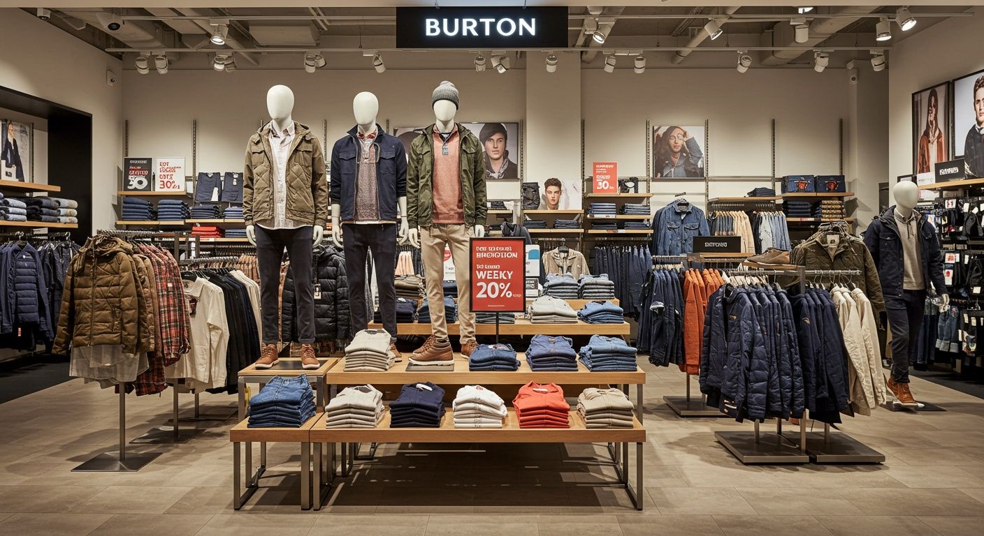 Burton London Weekly Promotions