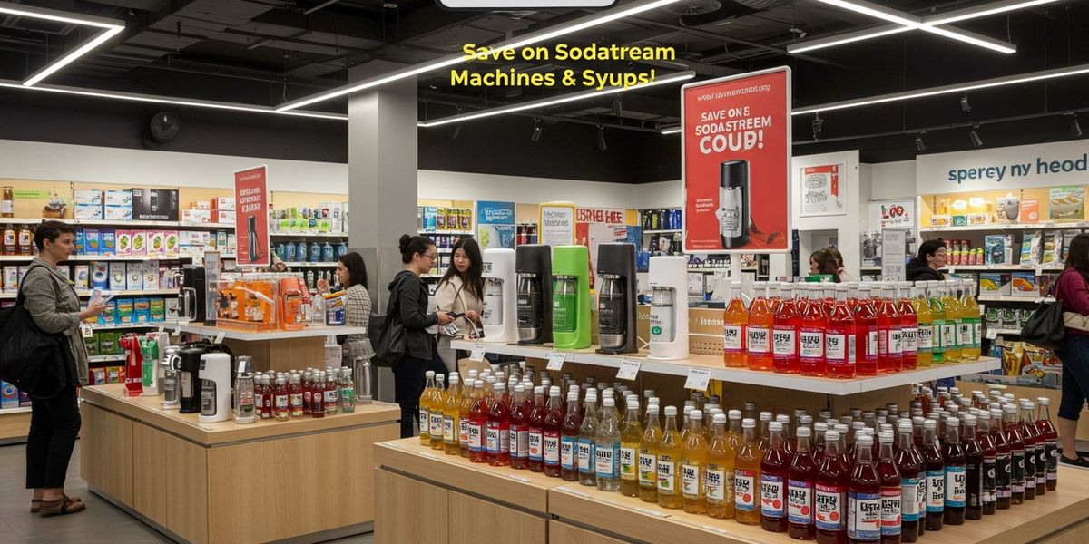Save On Sodastream Machines & Syrups!