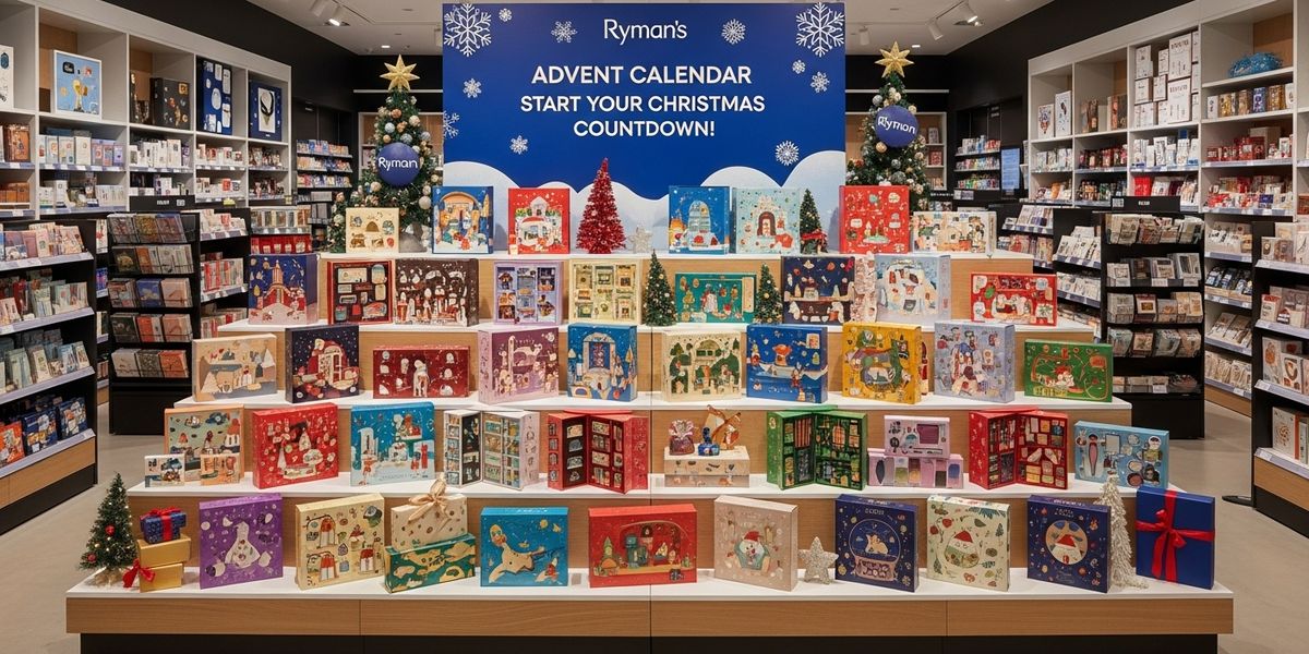 Ryman's Advent Calendar Sale: Start Your Christmas Countdown!