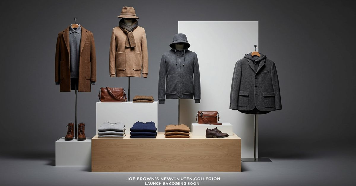 JOE BROWNS NEW AUTUMN/WINTER COLLECTION LAUNCH COMING SOON