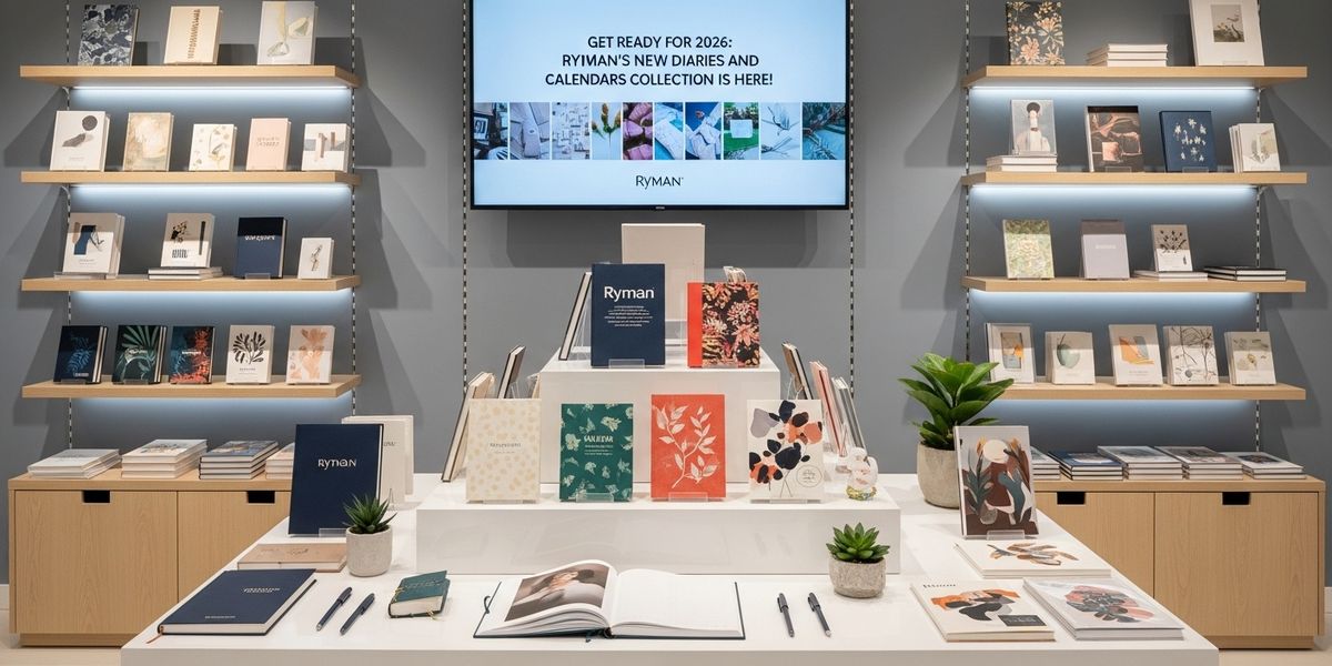 Get Ready for 2026: Ryman's New Diaries and Calendars Collection is Here!