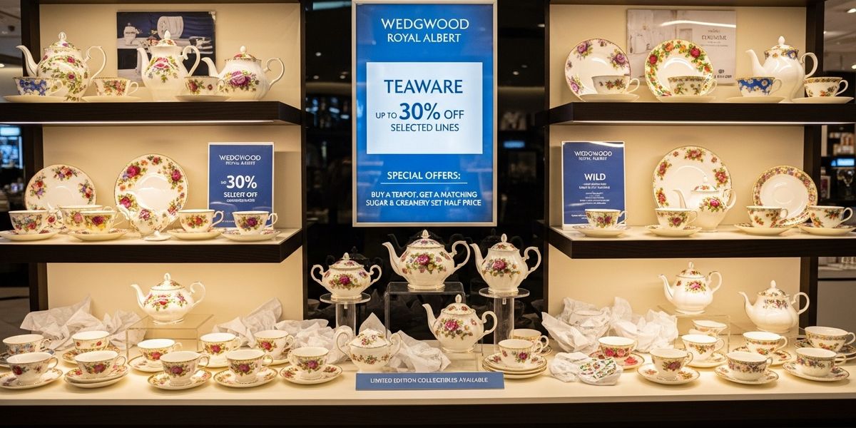 Wedgwood Royal Albert Teaware Sale and Special Offers