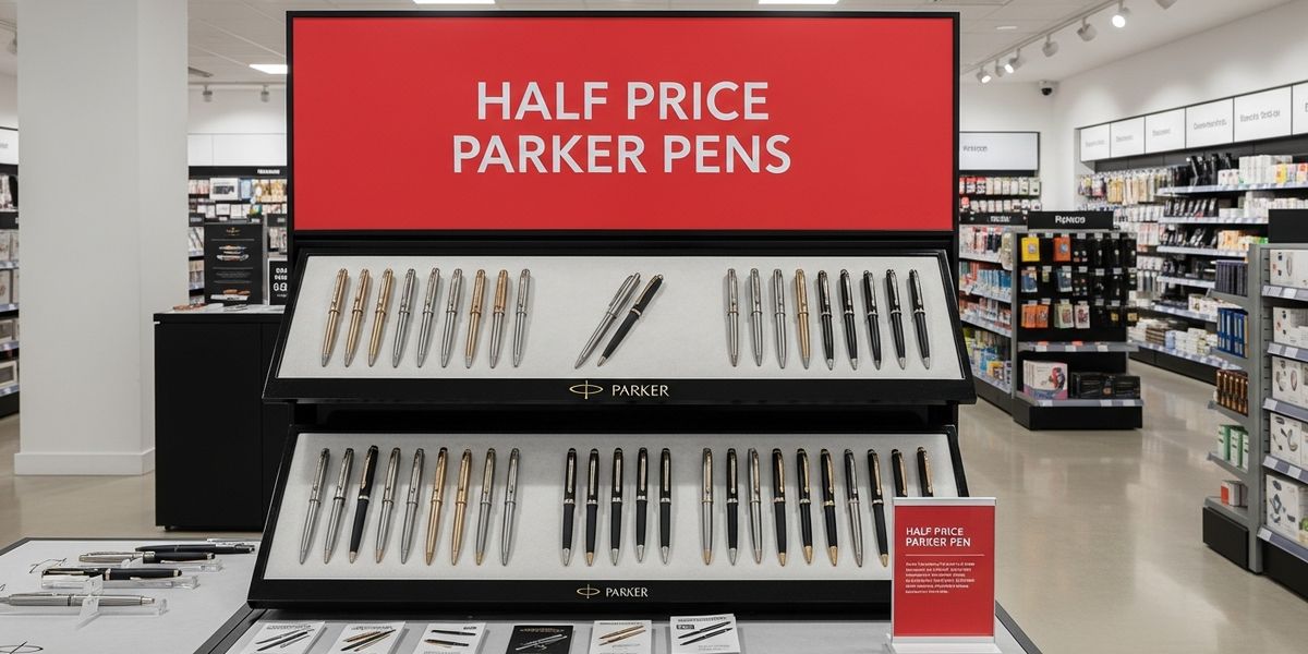 HALF PRICE PARKER PENS AT RYMAN!