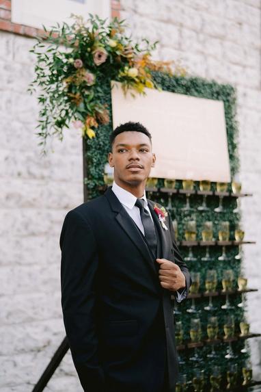 Black Notch Lapel Tuxedo