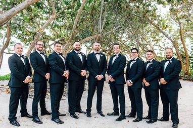 Black Peak Lapel Tuxedo