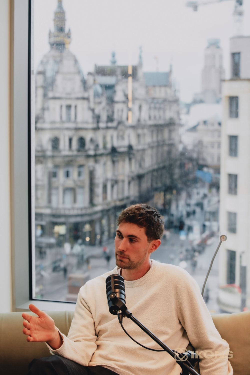 arthur lauwers in a podcast