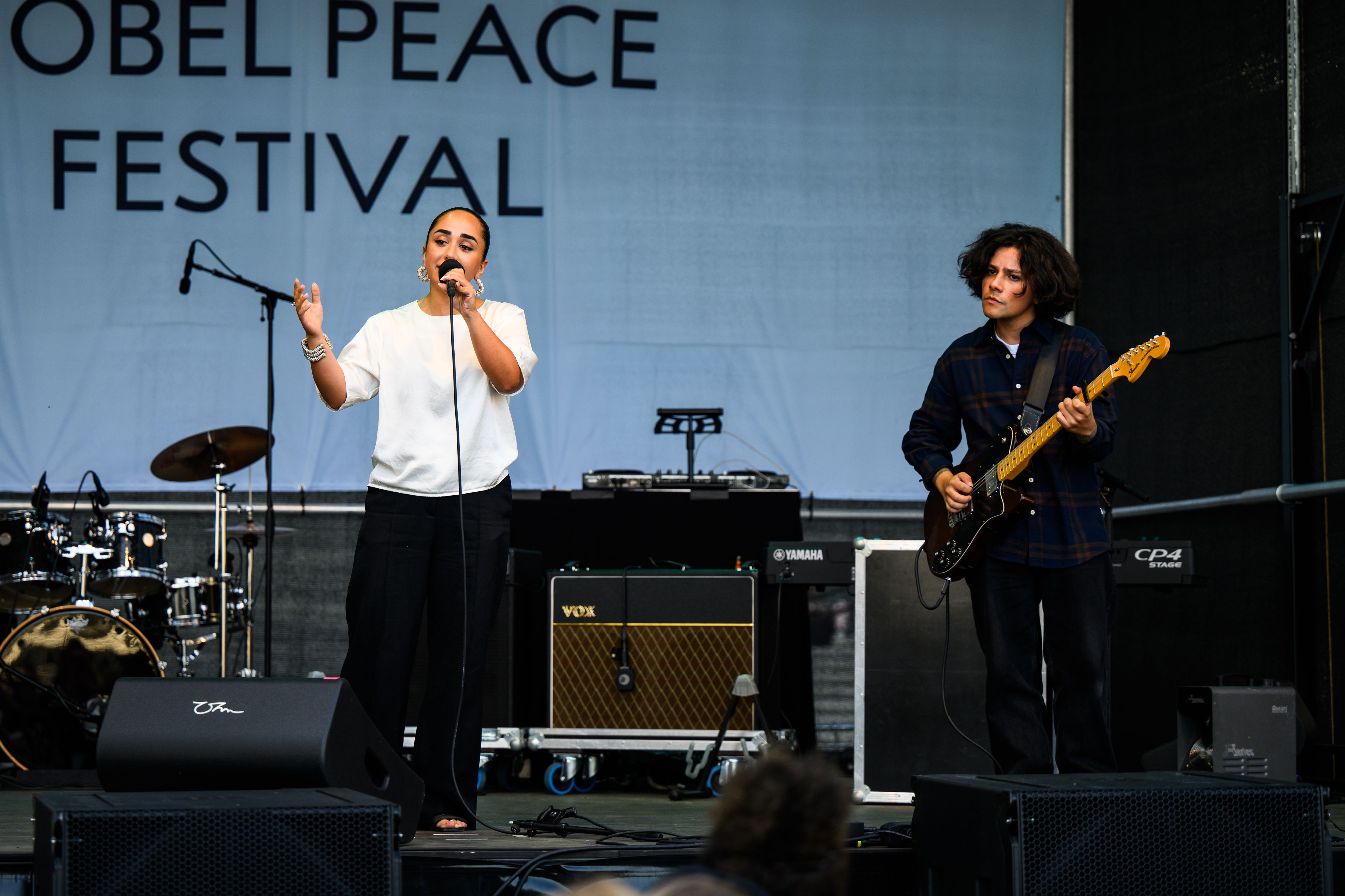 Amanda Delara på scenen