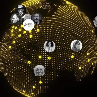 graphic illustration of a globe