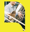 graphic effect photo of tuba