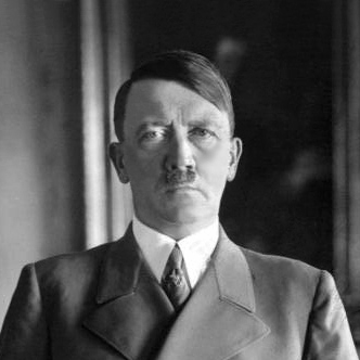 portrait of hitler