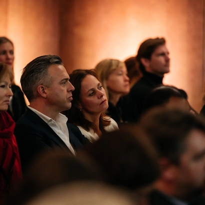 audience watching event.