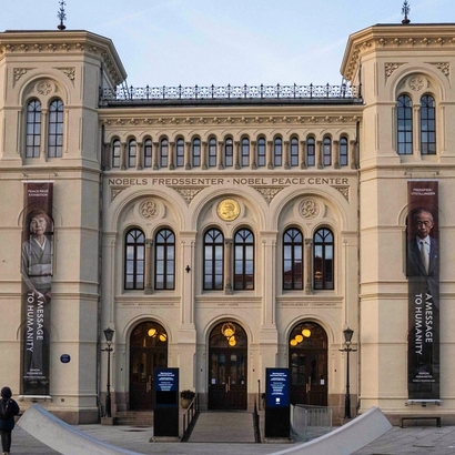 fasade of nobel peace center