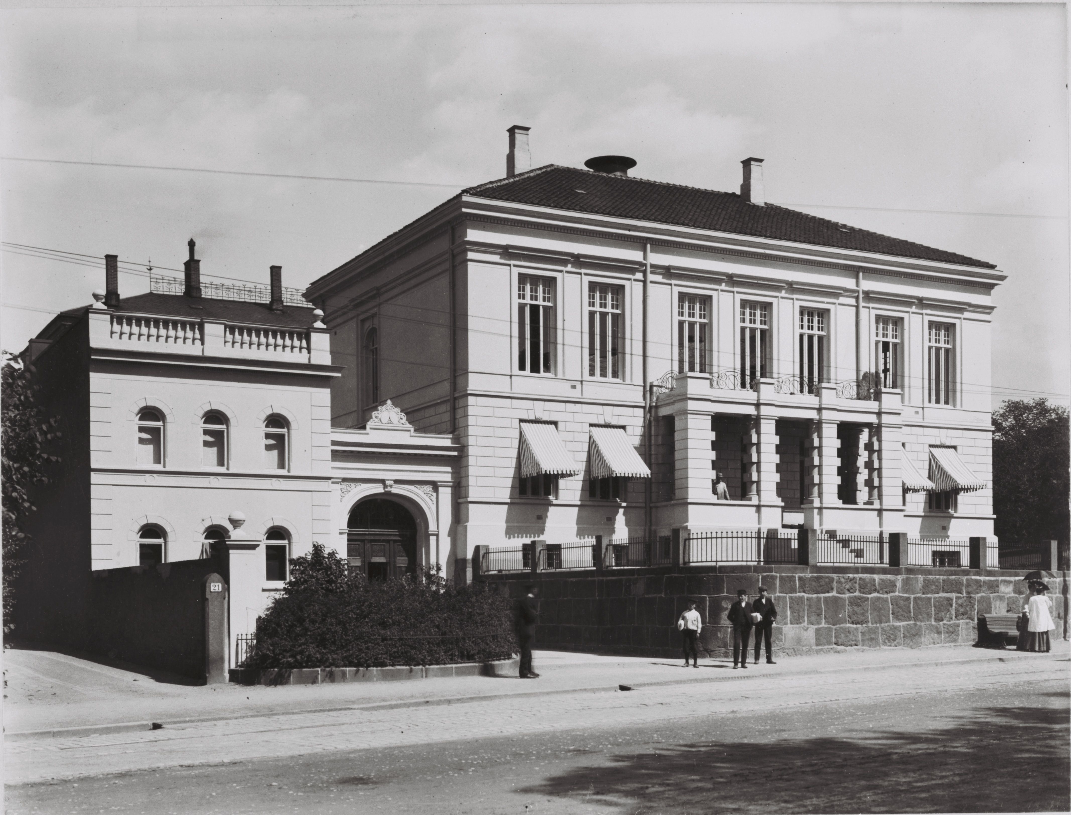 The norwegian nobel institute, old photo