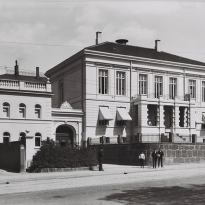 The nobel insitute facade
