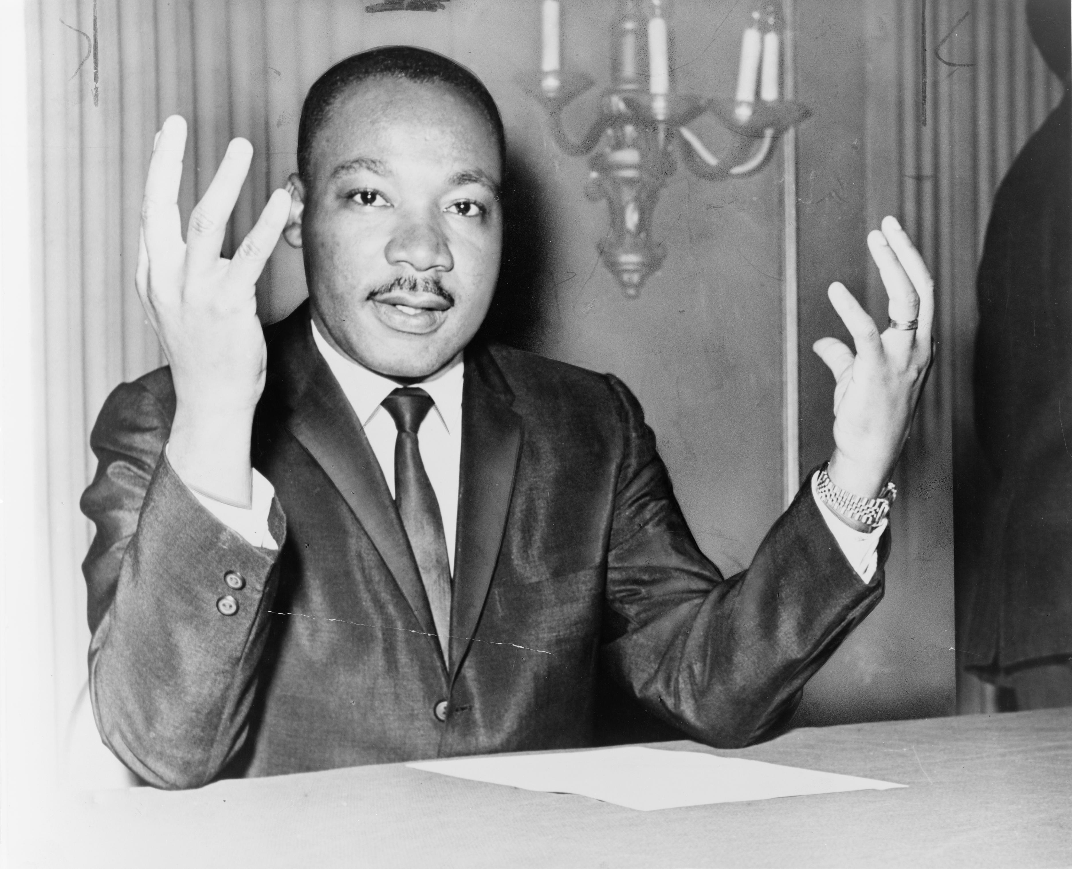 Martin Luther King portrait