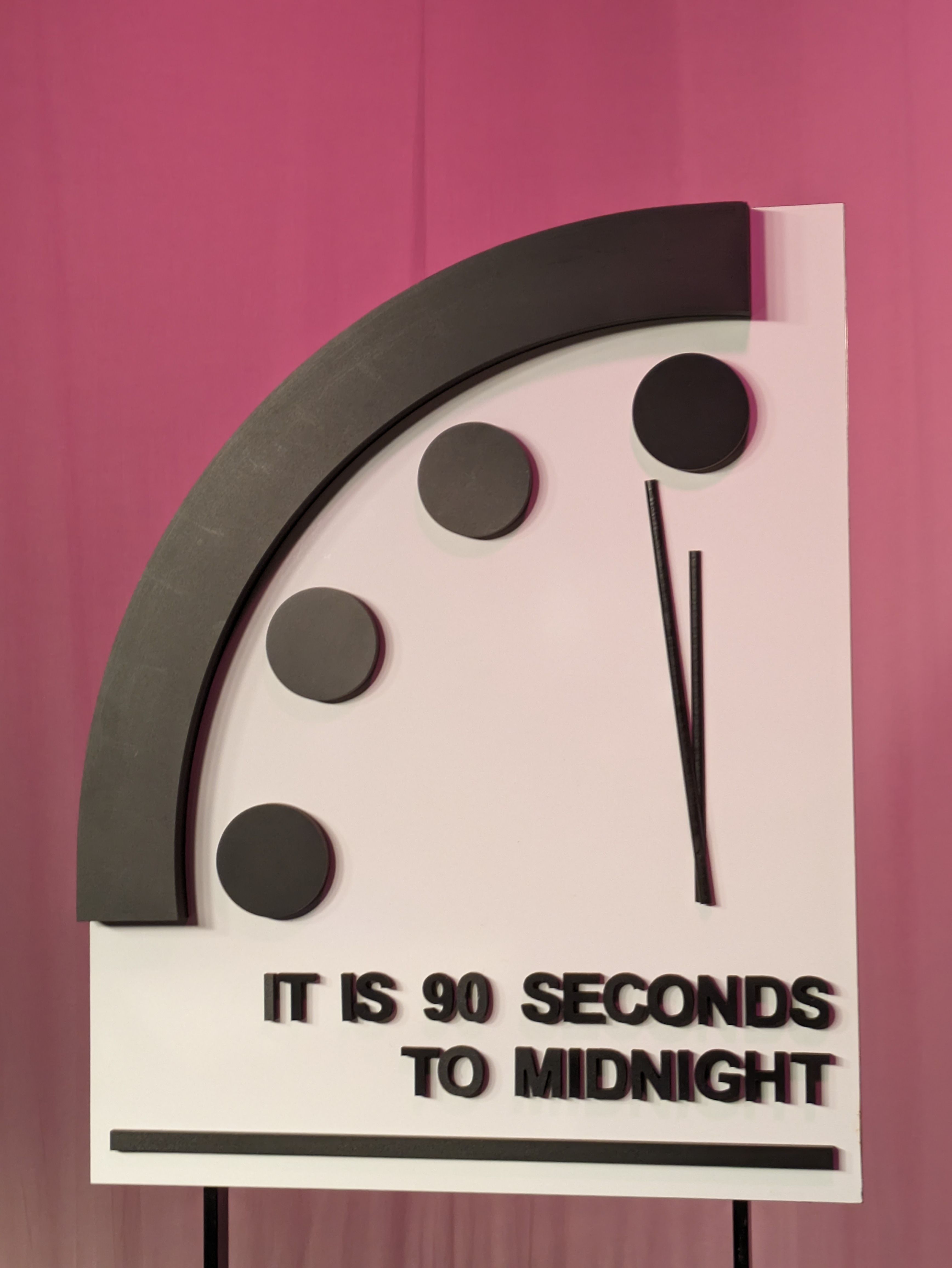 the doomsday clock