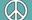 Peace symbol. 
