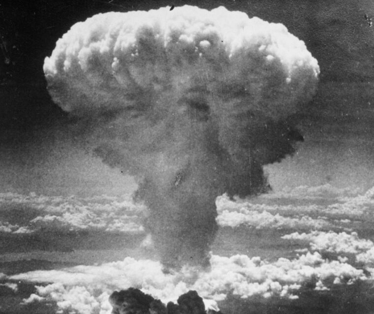 Mushroom cloud photo