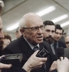 Sakharov during an interview