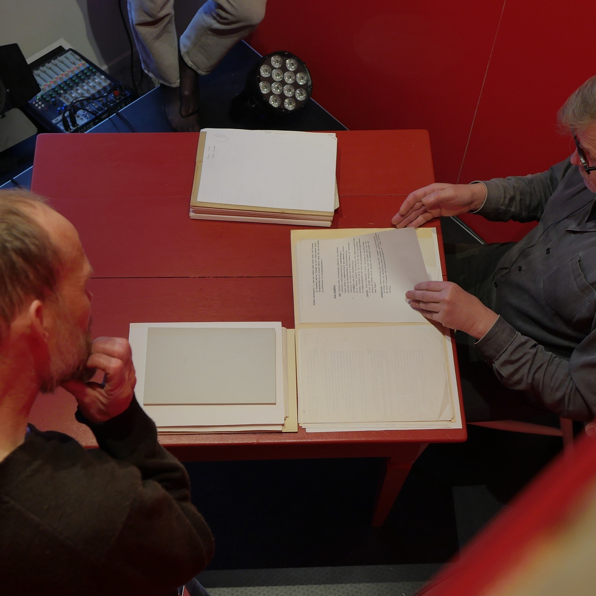 From the open studio, opening the archive of the 1974 Nobel Peace Prize.