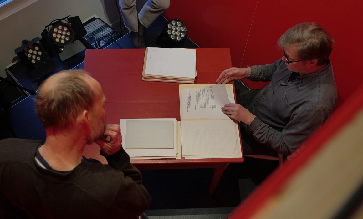 From the open studio, opening the archive of the 1974 Nobel Peace Prize.